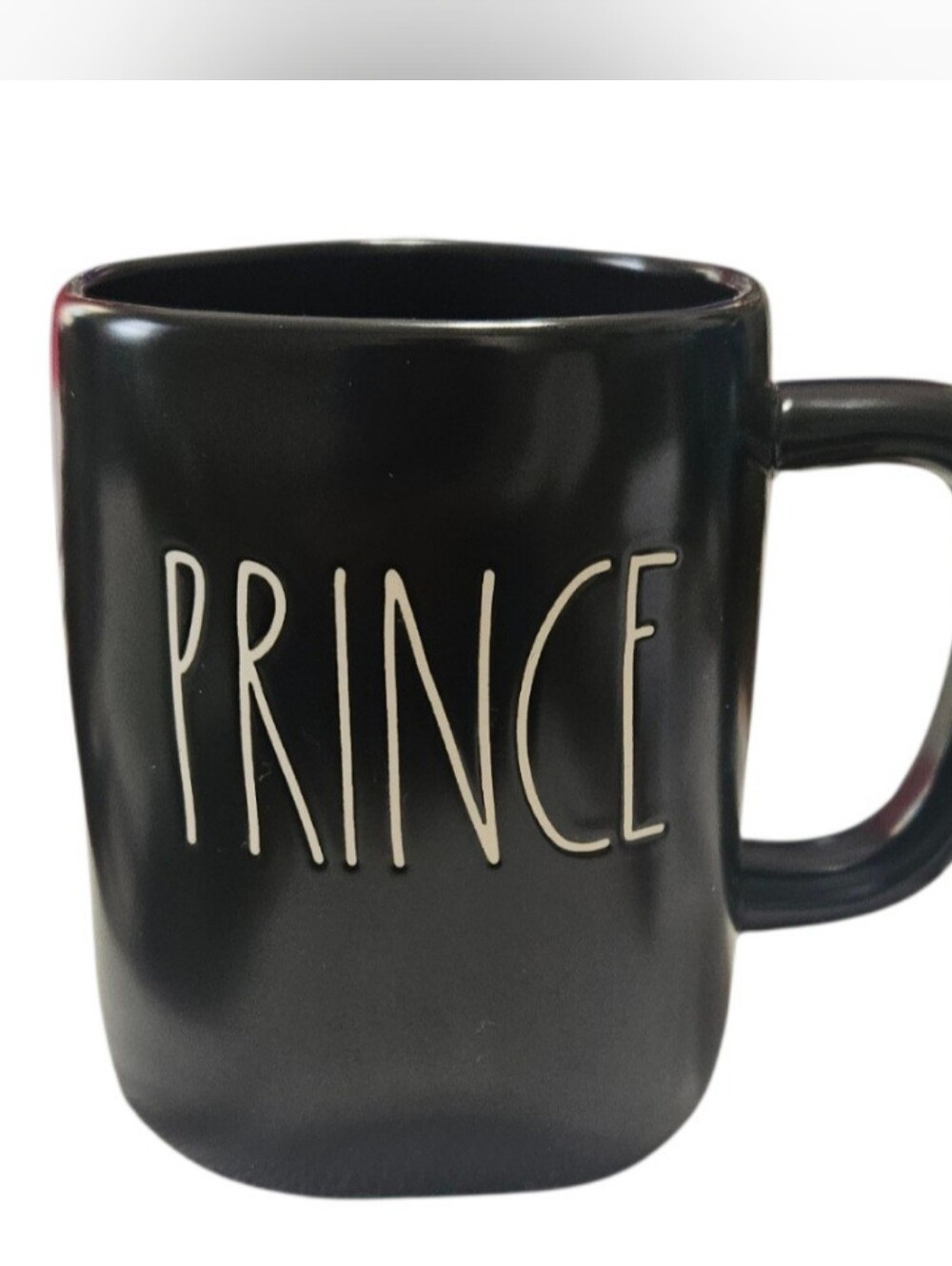 16 oz Rae Dunn By Magenta Artisan Collection Prince Mug Matte Black